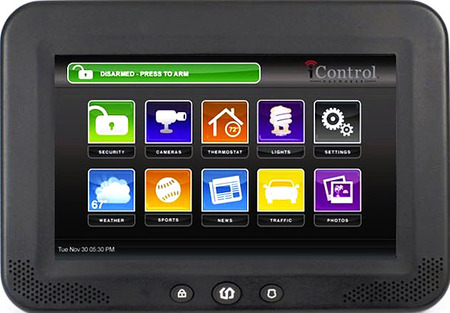 I Control Open Home Control Panel