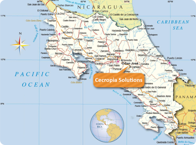 Costa Rica Map